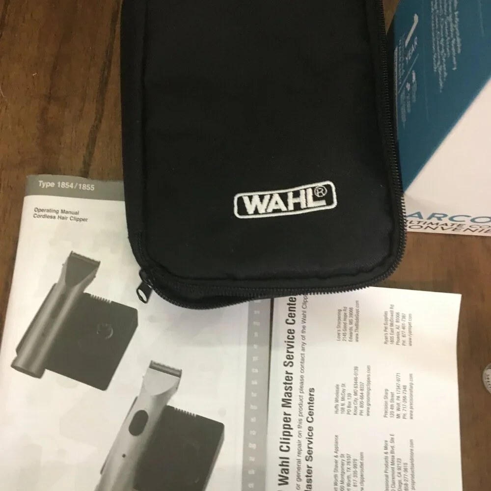 NEW Wahl Arco Pet Hair Clipper Cordless w/ 2 Batteries - Purple